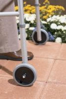 Wheel 5In Footpiece Set For Walker