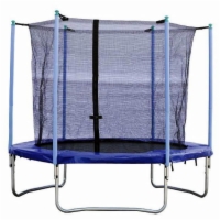 8 Ft Round Trampoline with Enclosure