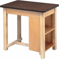 End Shelved Taping Table