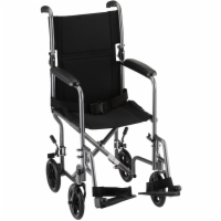 Steel Transport Chair - Hammertone Finish