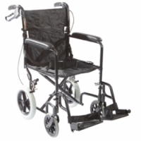 Aluminum Transport Chair with Large Wheels