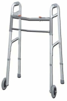 Easy-Release 2 Button Walker Adult W/5  Wheels(Drive)