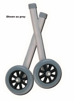 Walker Wheels w/Rear Glide Cap 5   Blue  (pair)