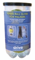 Deluxe Tennis Ball Glides w/Replaceable Pads (2)