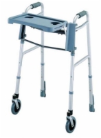 Walker Folding Flip Tray