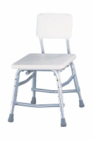 Bath Bench w/Dual Frame Brace Extra H/D  w/Back