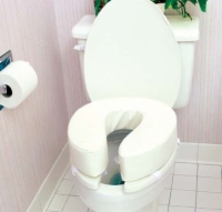 Vinyl Cushion Toilet Seat 2