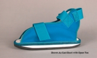 Cast Boot Open Toe Small