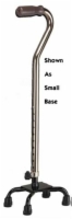 Quad Cane Small Base Bronze