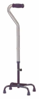 Quad Cane Heavy Duty Large Base 500# Capacity