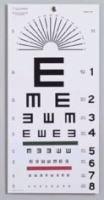 Illiterate Eye Chart 22 x11