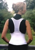 Cincher Female Back Support Medium White