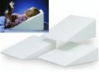 Foam Slant 7 1/2  Cover Only White