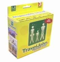 Travel John Disp Urinary Pouch  Bx/3