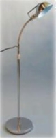 Gooseneck Exam Lamp- Chrome Base- 3 Prong Plug