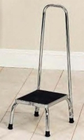Foot Stool With Rail
