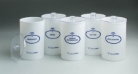 Sundry Jars- Labeled Glass (Set/5)   7  x 4 &not;