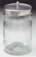 Sundry Jars - Unlabeled Glass Set/6  7  x 4 &not;