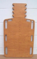 Wood Short Spine Backboard W/ Pinned Hole  32  L  x 16  W