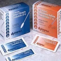 Povidone Iodine Swabstick Bx/50