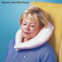 Softece Comfy Pillow w/ Blue Polycotton Cover