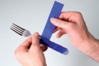 Dycem Self Adhesive Strips 16  x 1.25    Blue