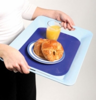 Dycem Non-Slip Place Mats Pk/4  Blue   8  x 10