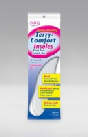 Sockless Insoles w/Terry Comfort One Size Fits Most Pr