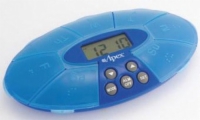 Weekly Pill Timer Turtle XL with Reminder Alarm