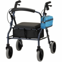 Edgy Aqua On Rollator
