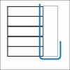 180&deg; Bottom Landing Parking Bend