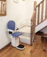 AmeriGlide Platinum Curved Stair Lift - Factory Reconditioned
