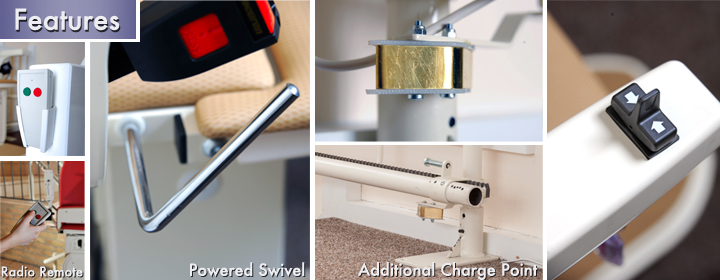Curved Stair Lift Features