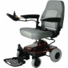 Grey Vinyl Reclining Captain Seat, 18" W x 17.5" D