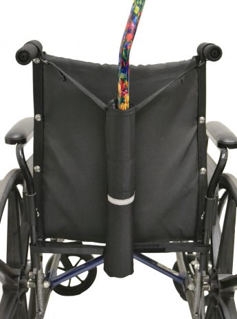 Cane Holder - Wheelchairs w/ Push Handles