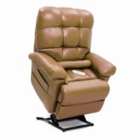 Shown in Ultraleather Pecan with Included Lumbar Pillow