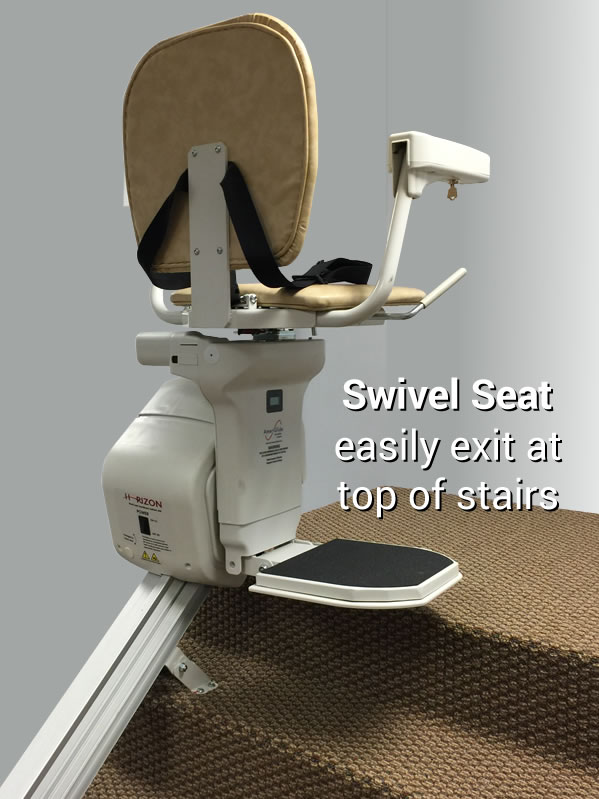 Used Horizon Standard Stair Lift From Ameriglide Us Medical Supplies