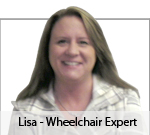 Meet Lisa Ellis, our manual wheelchair expert!