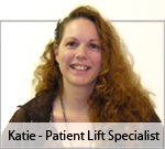 Meet Katie Ryther, our patient lift specialist!
