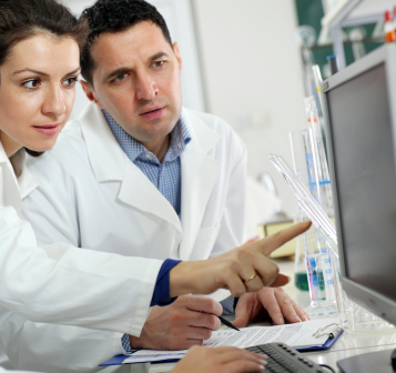 Product testers in an independent laboratory
