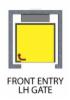 Front Entry Left Hand Gate (EZ6)