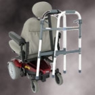 Walker Holder for Power Chairs