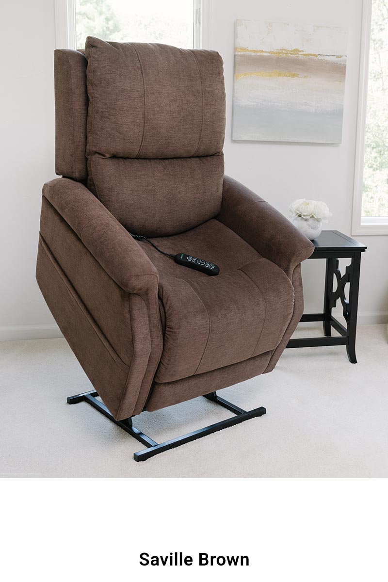 Metro Collection Recliner Lift-Chair Saville Brown